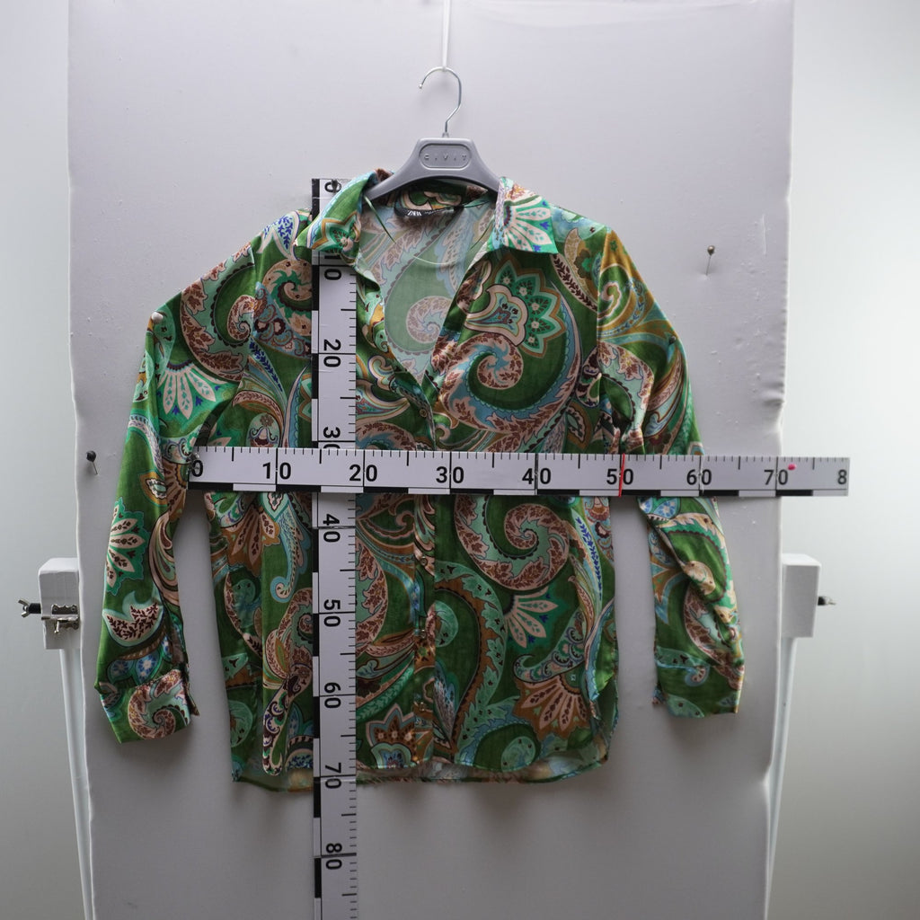 Camisa Zara para Mujer Usada - Verde, M