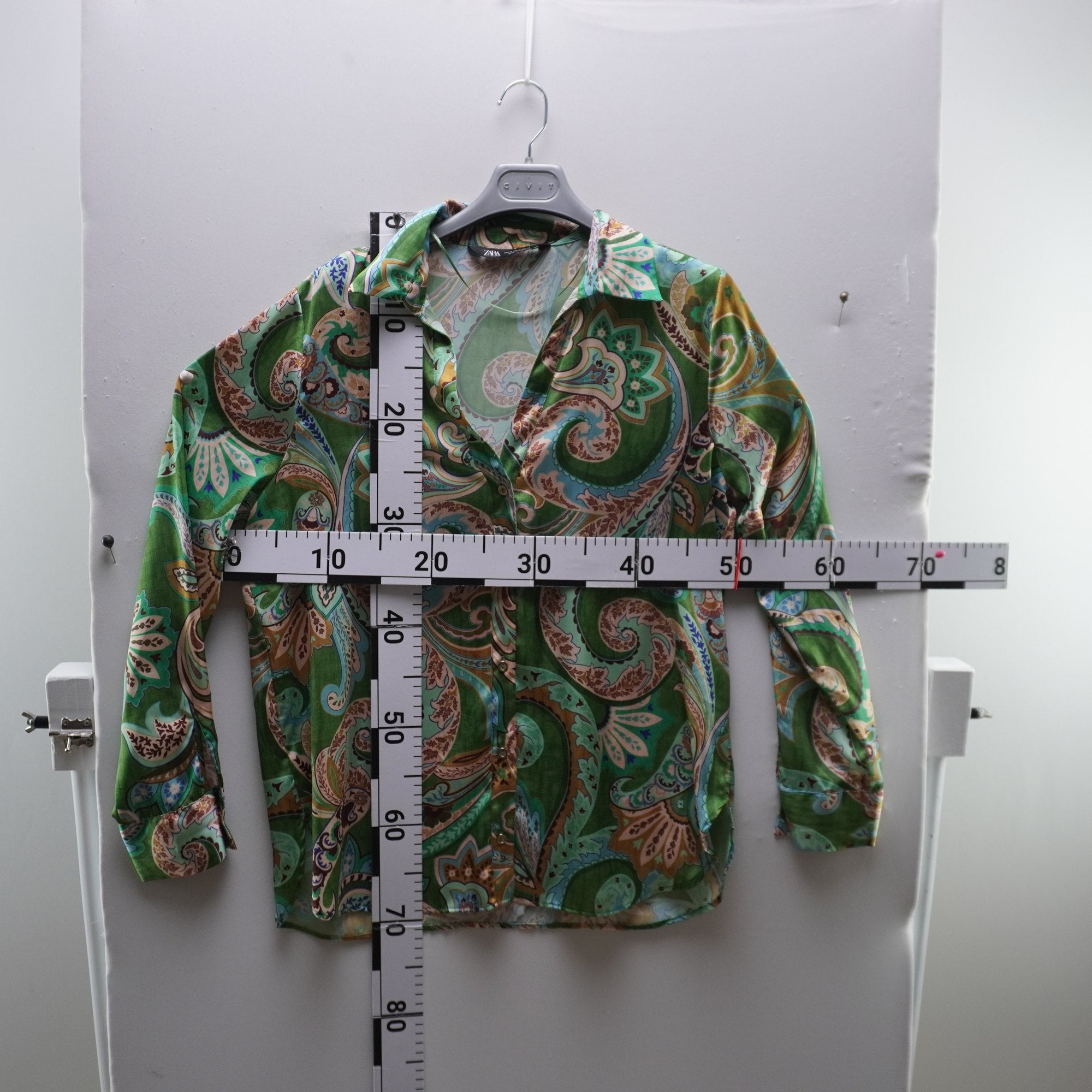 Camisa Zara para Mujer Usada - Verde, M