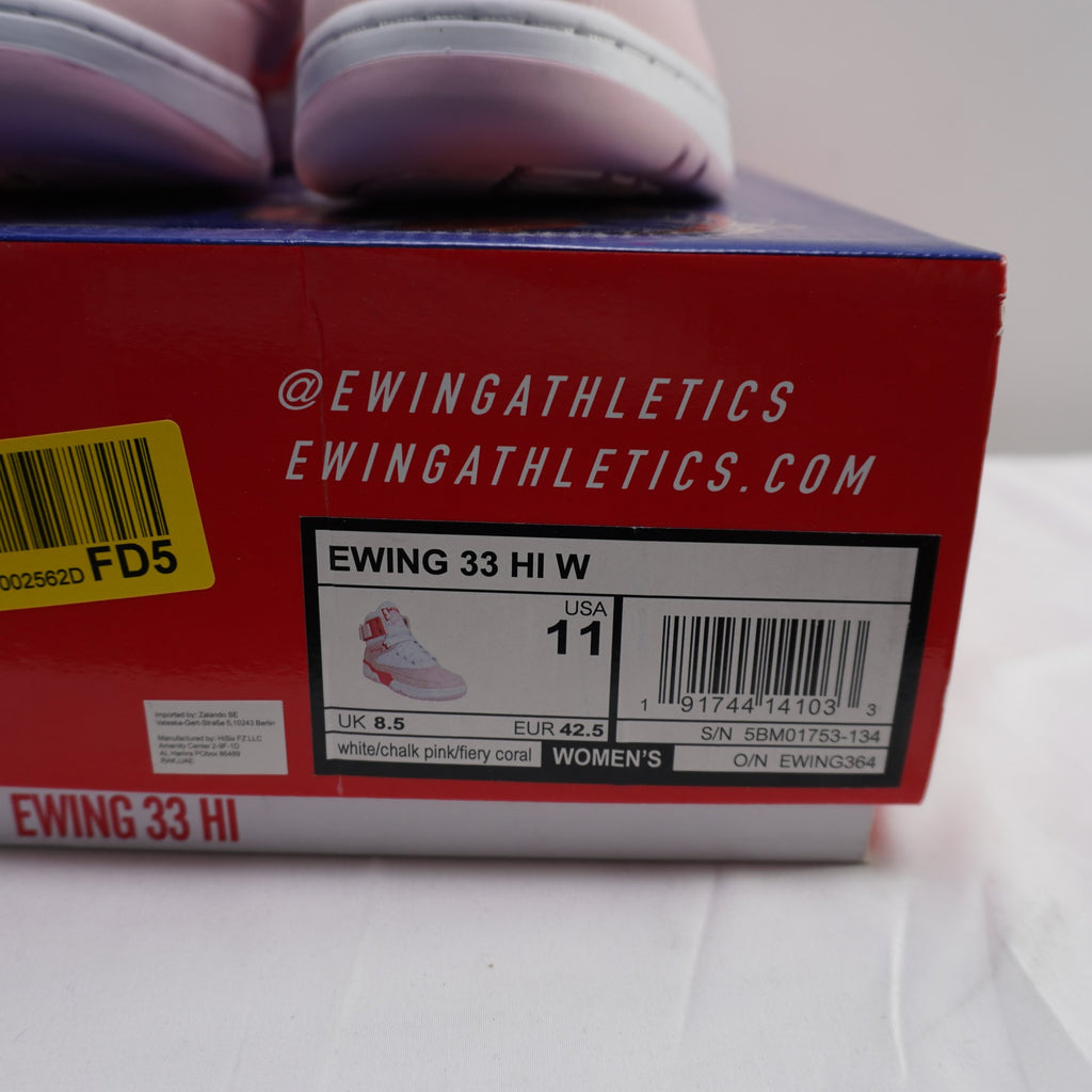 Zapatillas Patrick Ewing 33 para Hombre Usadas - Rosa, Talla 42.5