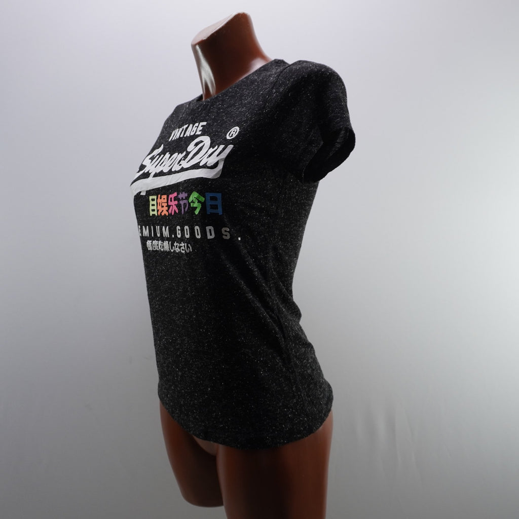 Camiseta Superdry para Mujer Usada - Negra, S