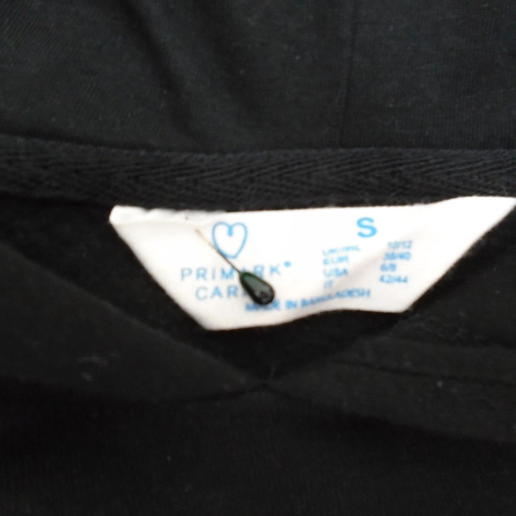 Damen-Hoodie Primark. Schwarz. S. Gebraucht. Gut
