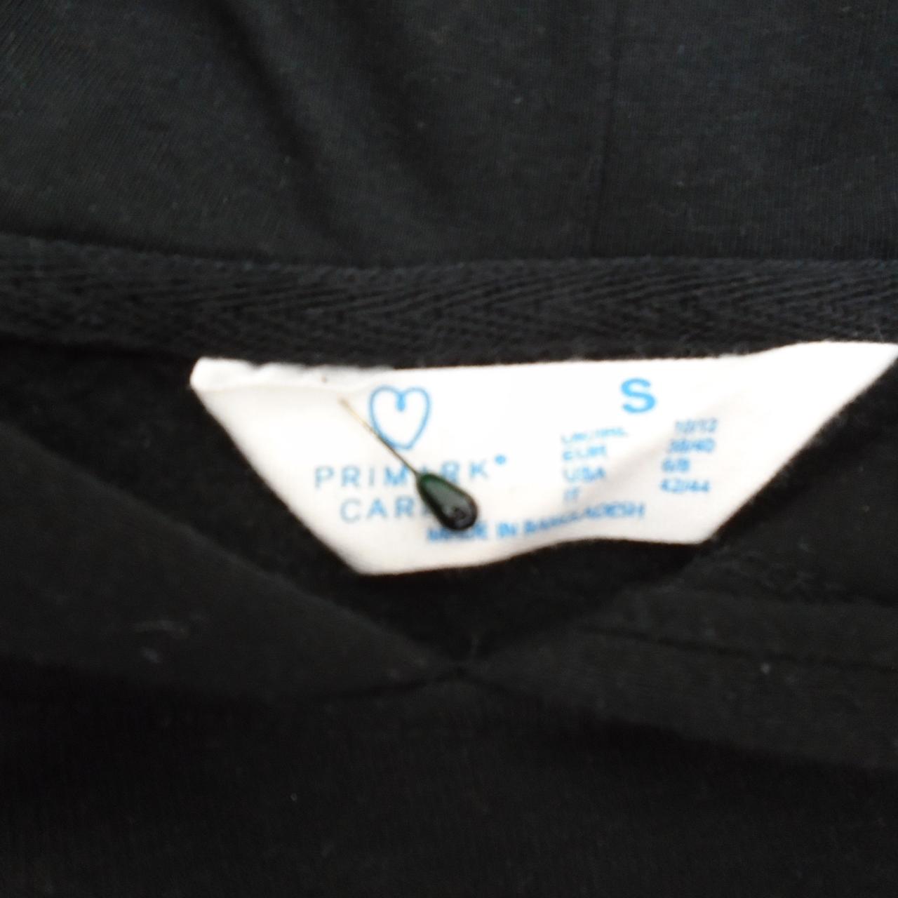 Damen-Hoodie Primark. Schwarz. S. Gebraucht. Gut