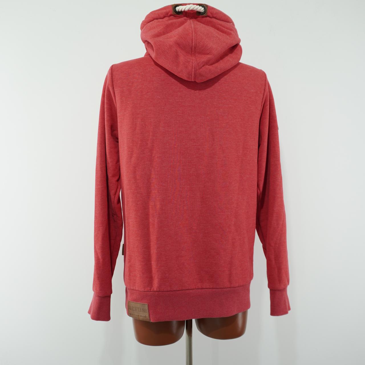 Sudadera Mujer Naketano. Rojo. M.Usado. Bien