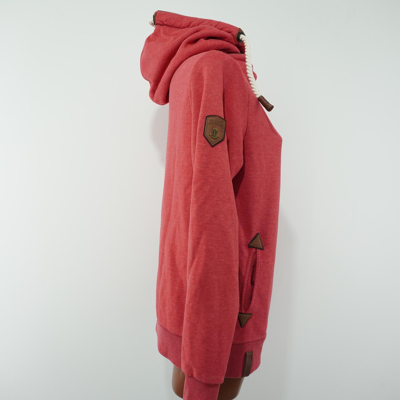 Women's Hoodie Naketano. Red. M. Used. Good