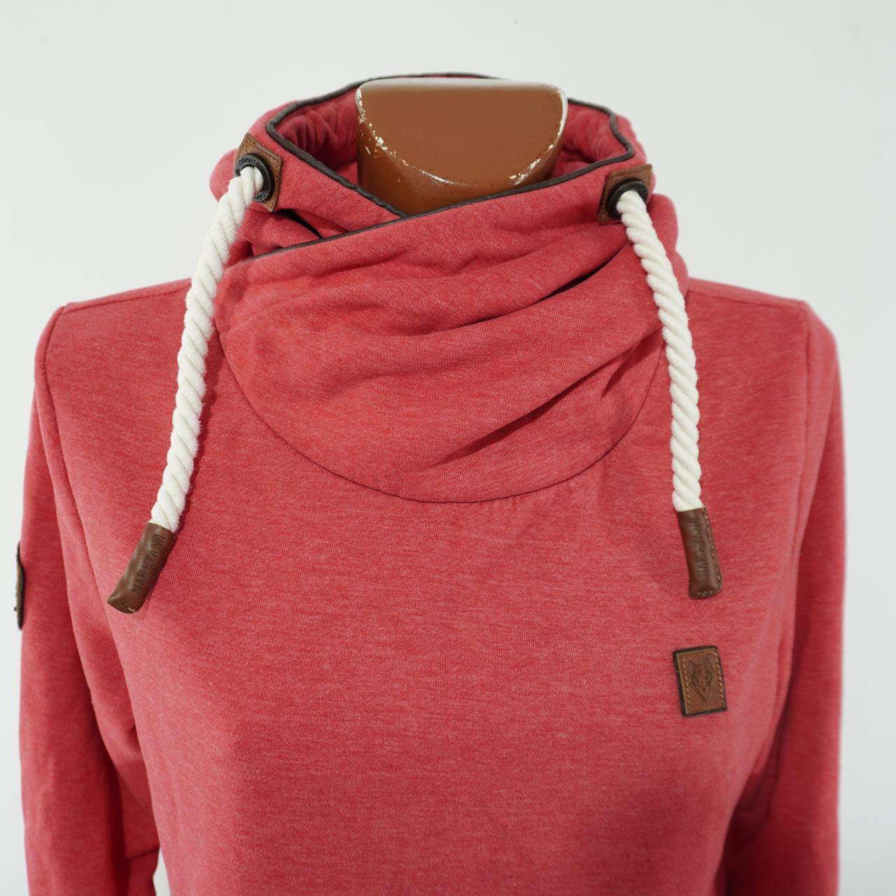 Women's Hoodie Naketano. Red. M. Used. Good