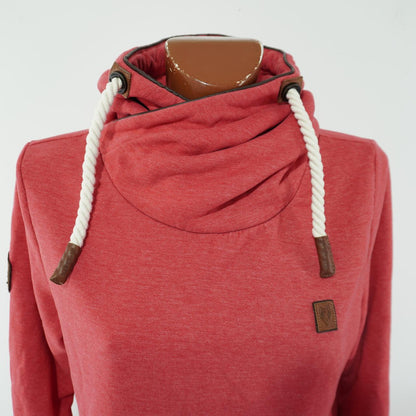 Women's Hoodie Naketano. Red. M. Used. Good