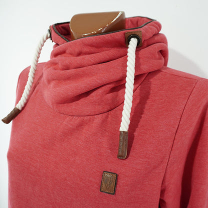 Women's Hoodie Naketano. Red. M. Used. Good