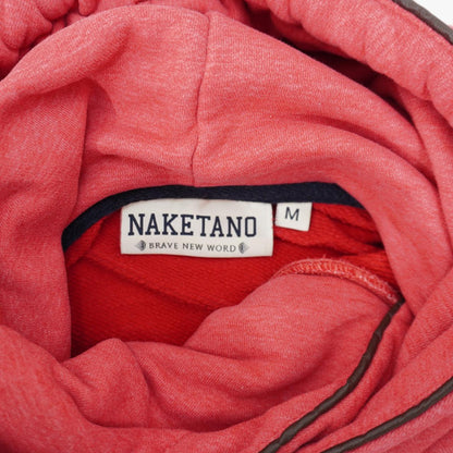 Women's Hoodie Naketano. Red. M. Used. Good