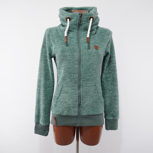 Women's Hoodie Naketano. Green. S. Used. Good