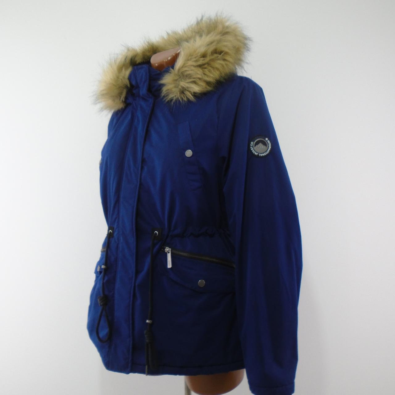 Women's Parka Superdry. Dark blue. XXXL. Used. Good