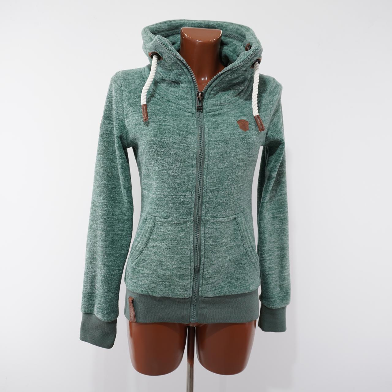 Women's Hoodie Naketano. Green. S. Used. Good