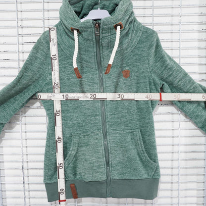 Women's Hoodie Naketano. Green. S. Used. Good