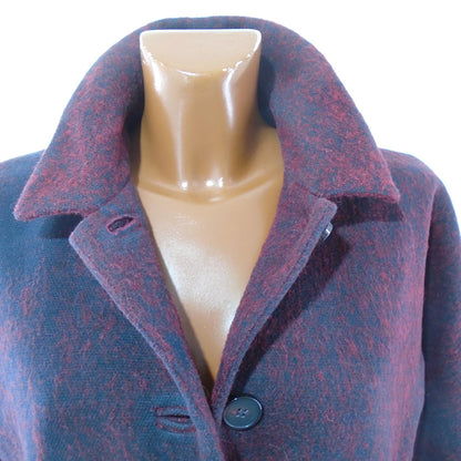 Women's Coat Cos. Bordeaux. S. Used. Good