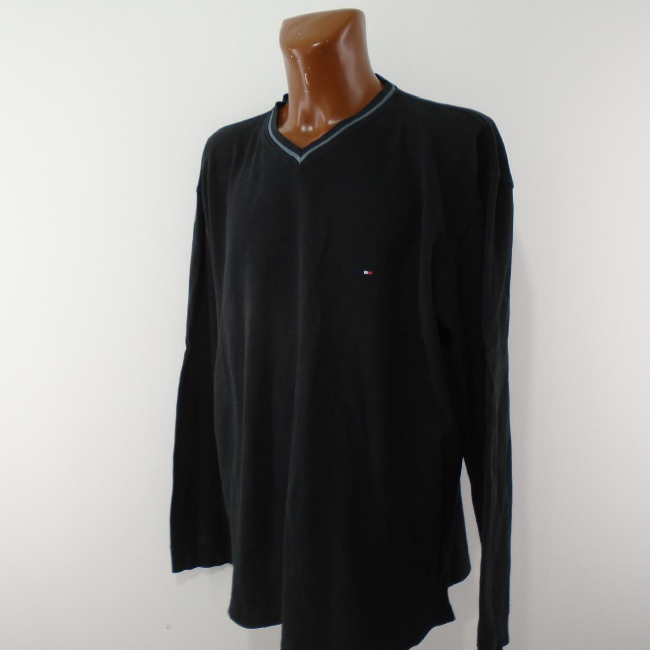 Jersey de hombre Tommy Hilfiger. Negro. XL. Usado. Bien