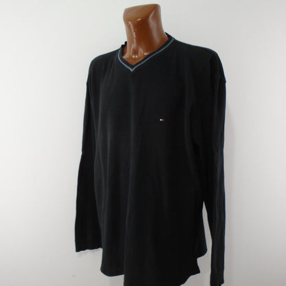 Men's Sweater Tommy Hilfiger. Black. XXL. Used. Good