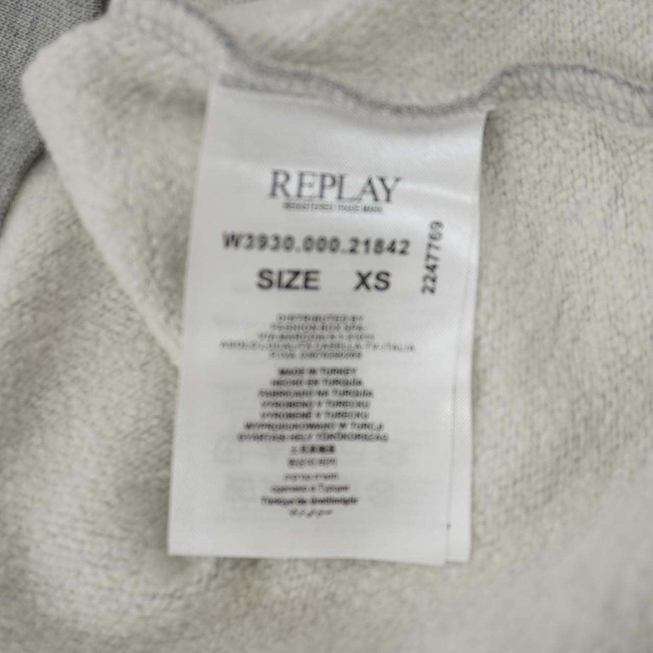 Women's Sweatshirt Repley. Grey. XS. Used. Good