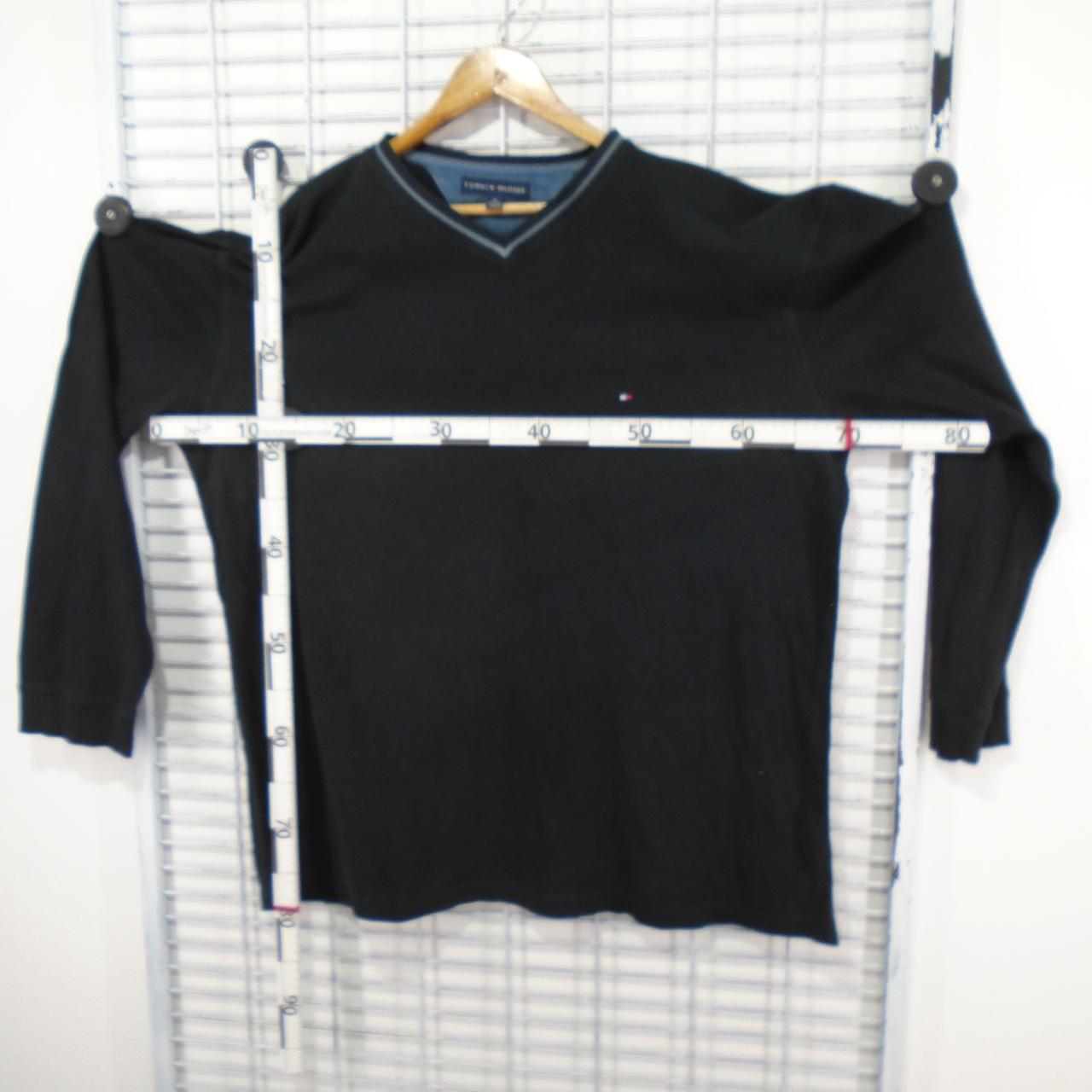 Men's Sweater Tommy Hilfiger. Black. XXL. Used. Good