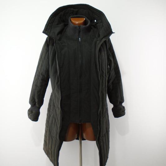 Women's Coat Khujo. Black. XL. Used. Good