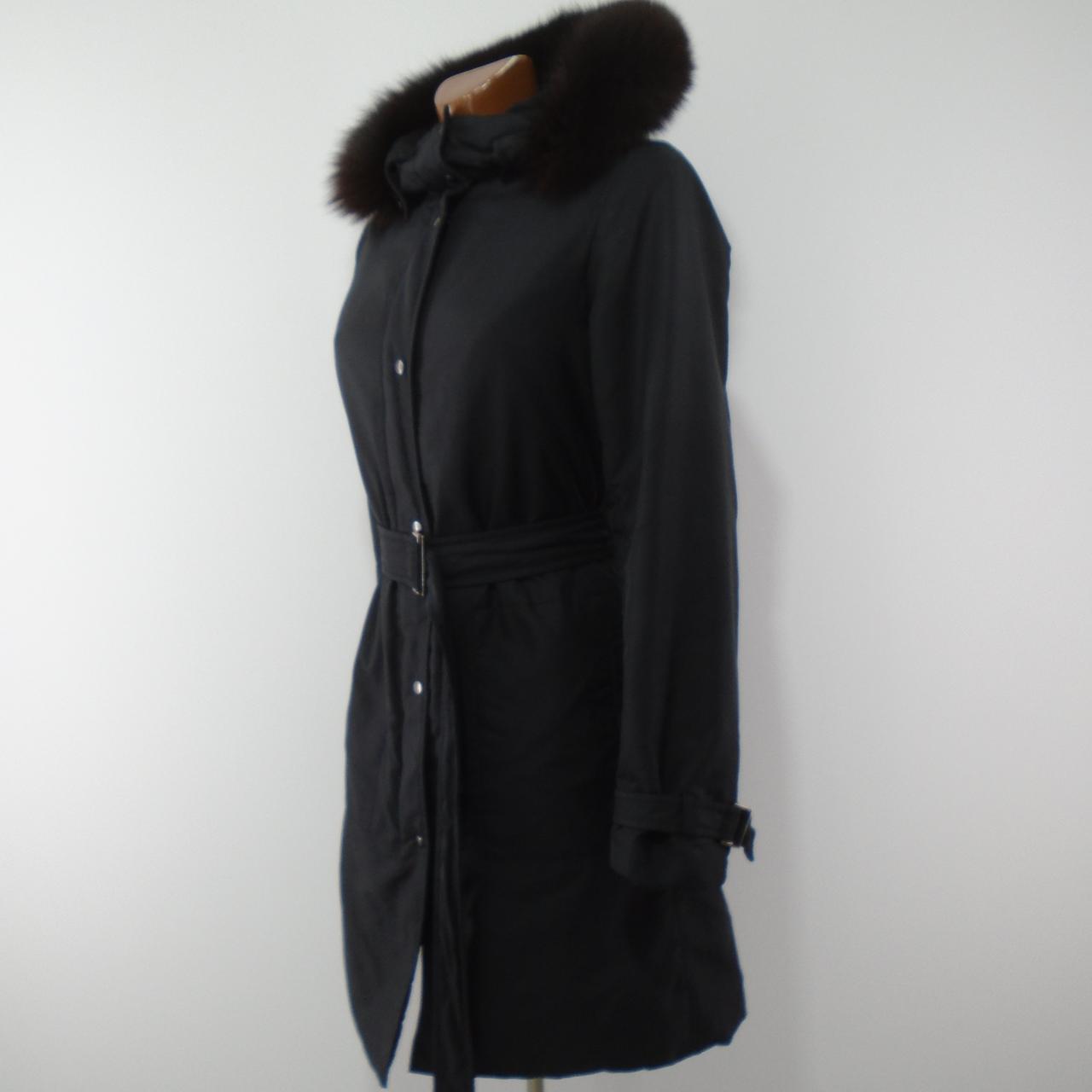 Abrigo de mujer Max Mara. Negro. L. Usado. Bien