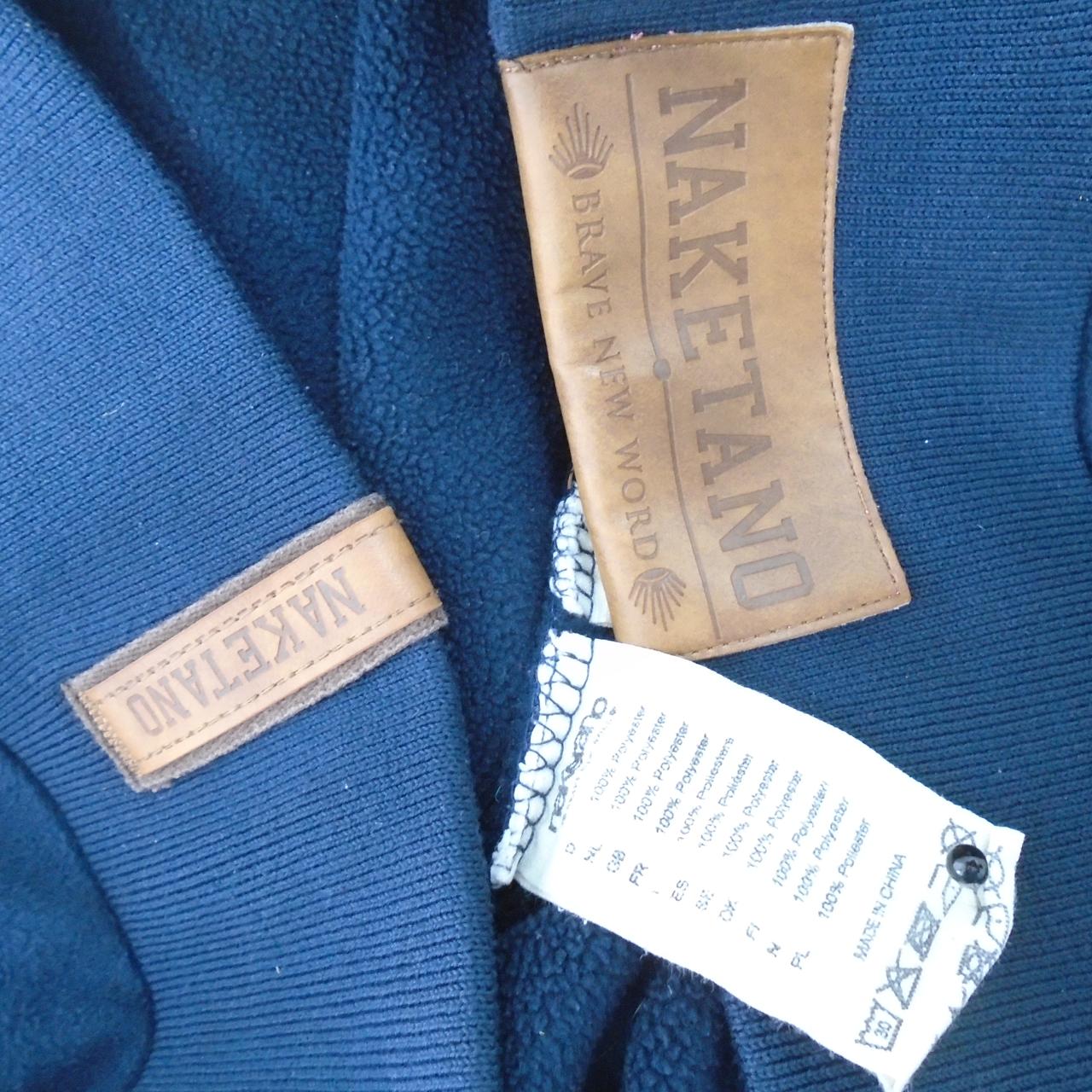 Women's Hoodie Naketano. Dark blue. M. Used. Good