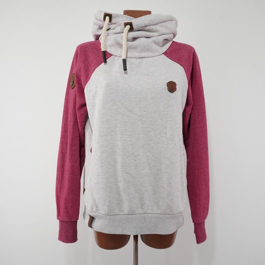 Damen-Hoodie Naketano. Grau. XXL. Gebraucht. Gut