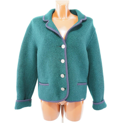 Chaqueta de mujer Giesswin. Verde. L. Usada. Buena