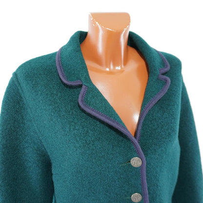 Chaqueta de mujer Giesswin. Verde. L. Usada. Buena