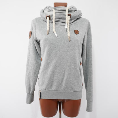 Women's Hoodie Naketano. Grey. M. Used. Good