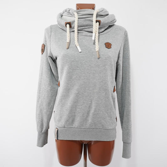 Sudadera Mujer Naketano. Gris. M.Usado. Bien