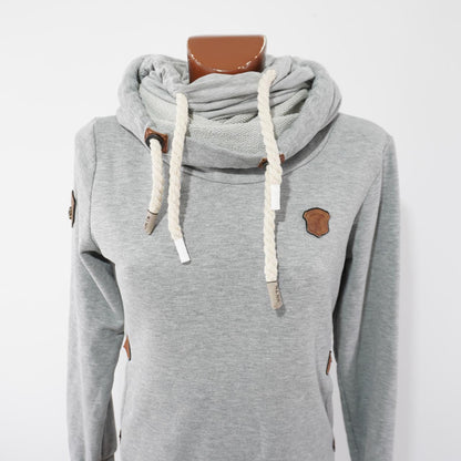 Sudadera Mujer Naketano. Gris. M.Usado. Bien