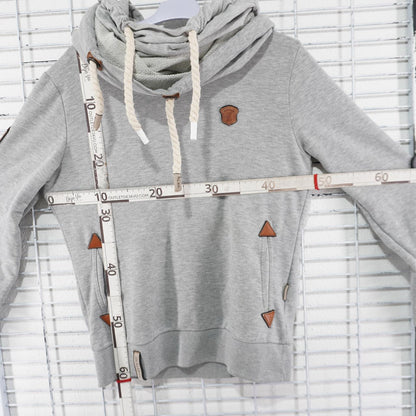 Sudadera Mujer Naketano. Gris. M.Usado. Bien