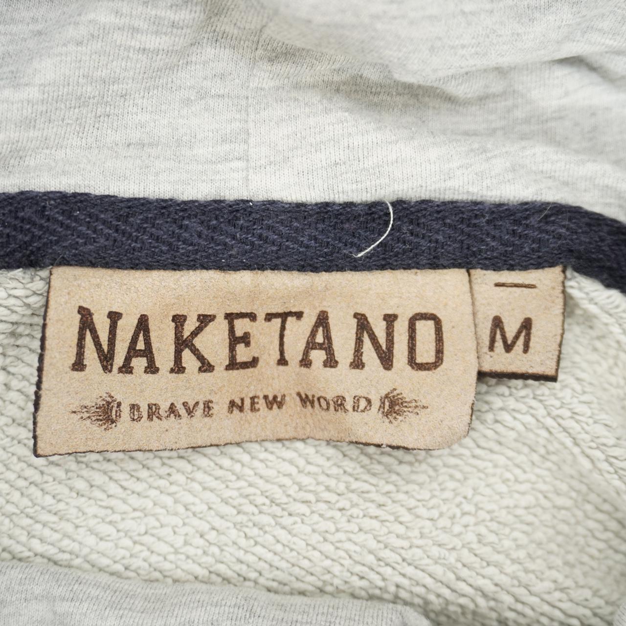 Women's Hoodie Naketano. Grey. M. Used. Good