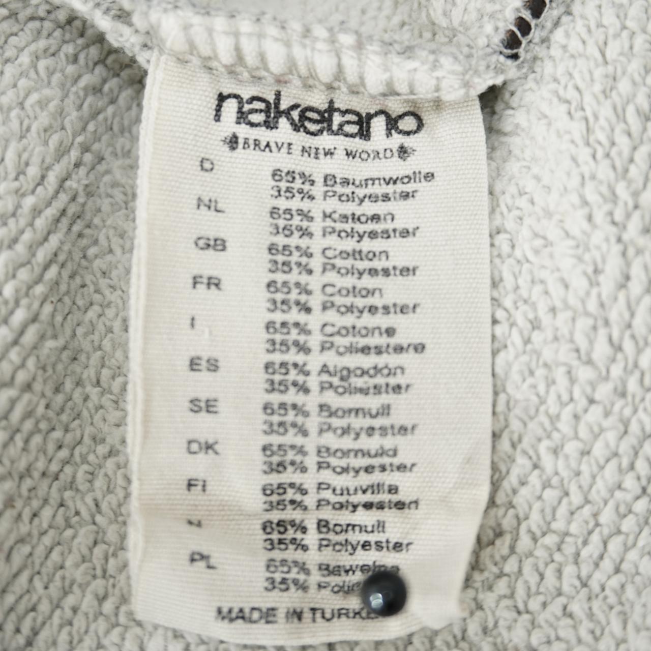 Sudadera Mujer Naketano. Gris. M.Usado. Bien