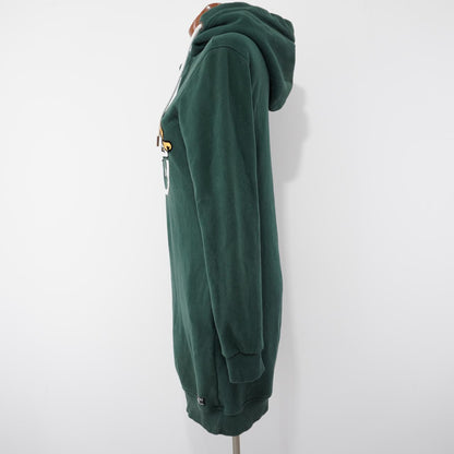 Women's Hoodie Dress Superdry. Green. M. Used. Good