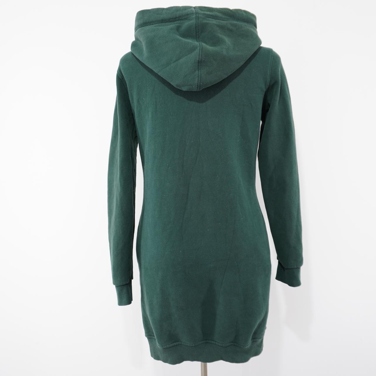 Vestido con capucha para mujer Superdry. Verde. M. Usado. En buen estado