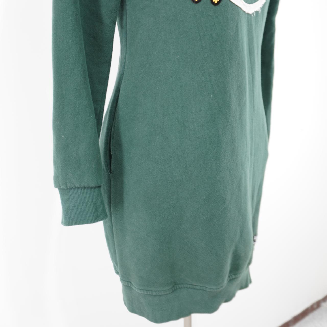 Women's Hoodie Dress Superdry. Green. M. Used. Good