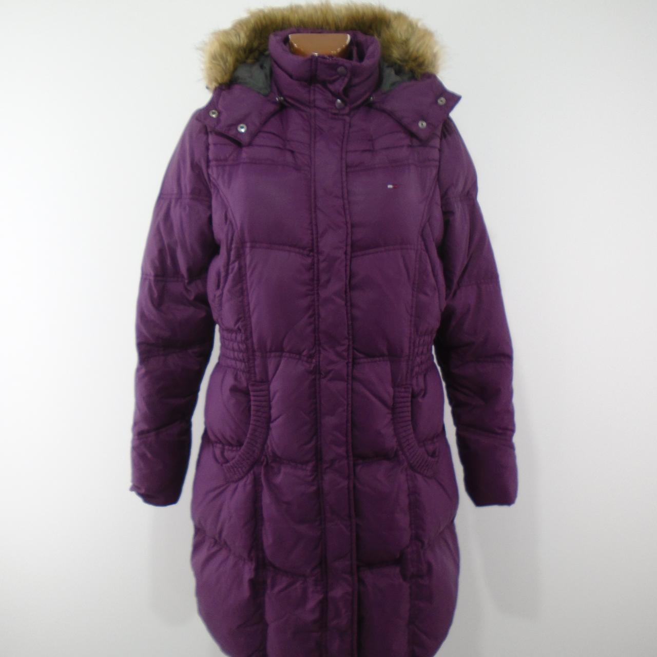 Abrigo de mujer Tommy Hilfiger. Violeta. SG. Usado. Bien