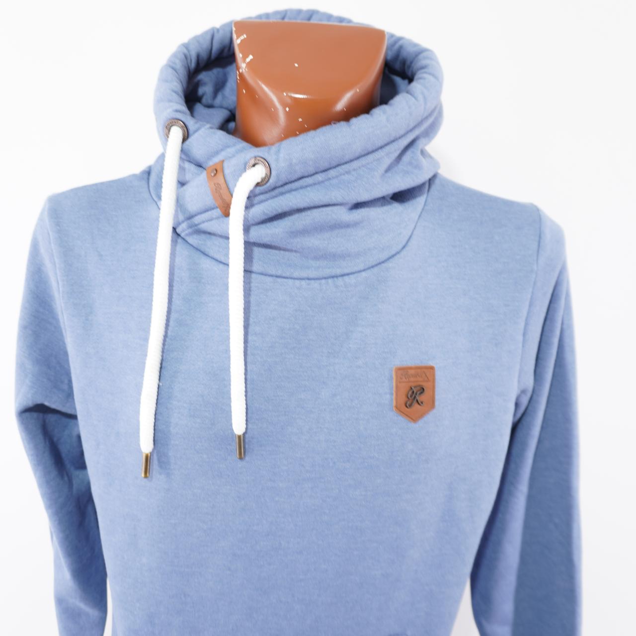 Sudadera con capucha para hombre Republi X. Azul. XL. Usada. Buena calidad