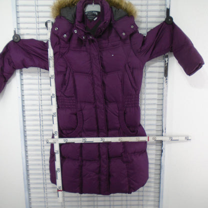 Abrigo de mujer Tommy Hilfiger. Violeta. SG. Usado. Bien