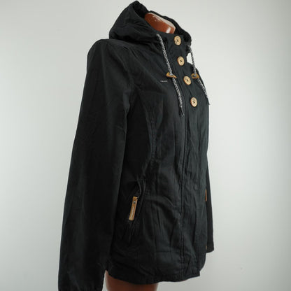 Women's Parka Ragwear. Black. L. Used. Good