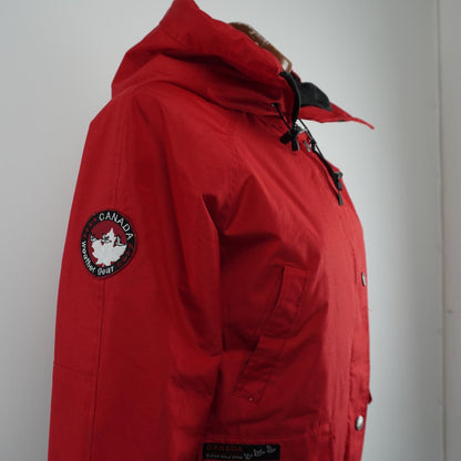 Damenjacke Kanada. Rot. M. Gebraucht. Gut