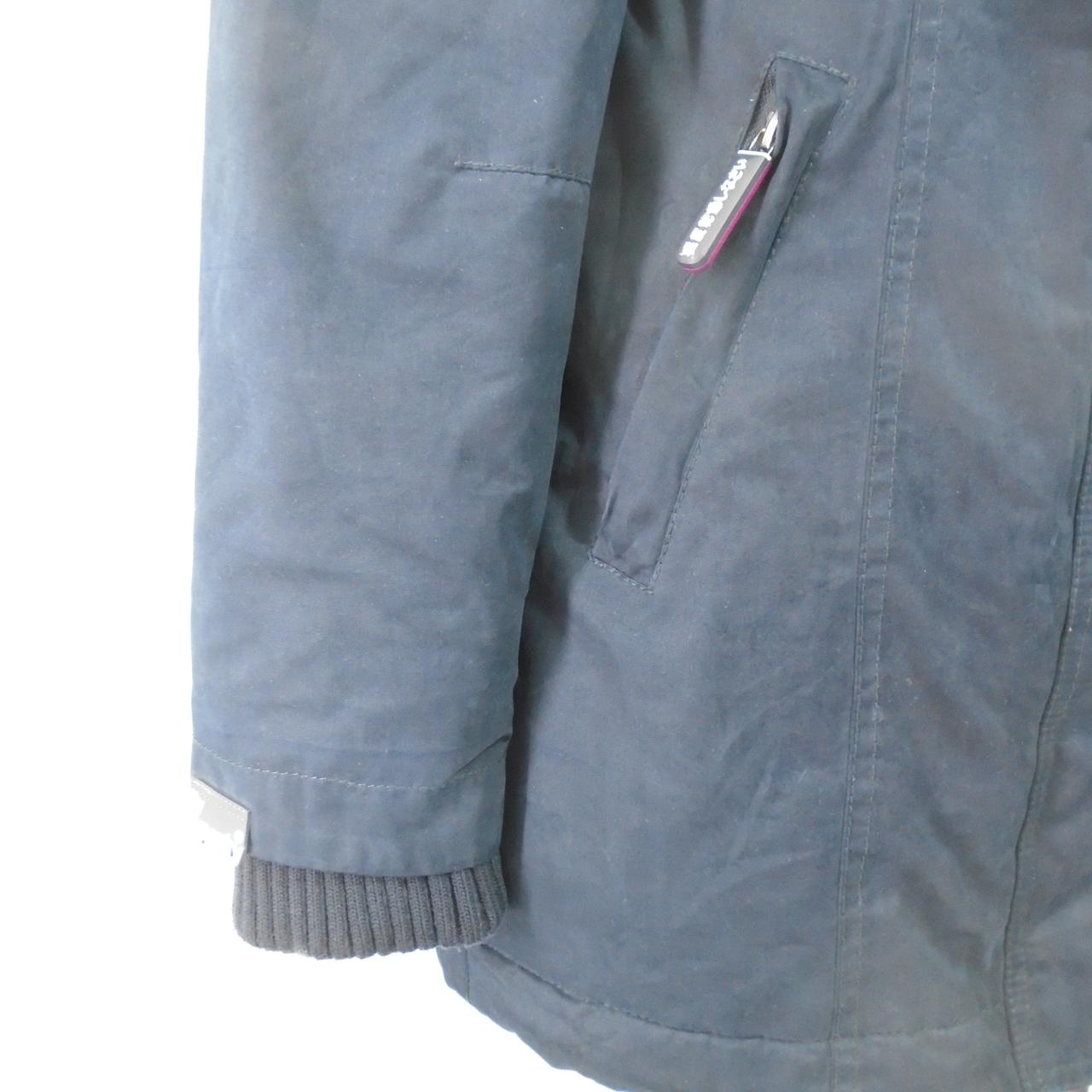 Parka para mujer Superdry. Azul oscuro. S. Usado. Bien