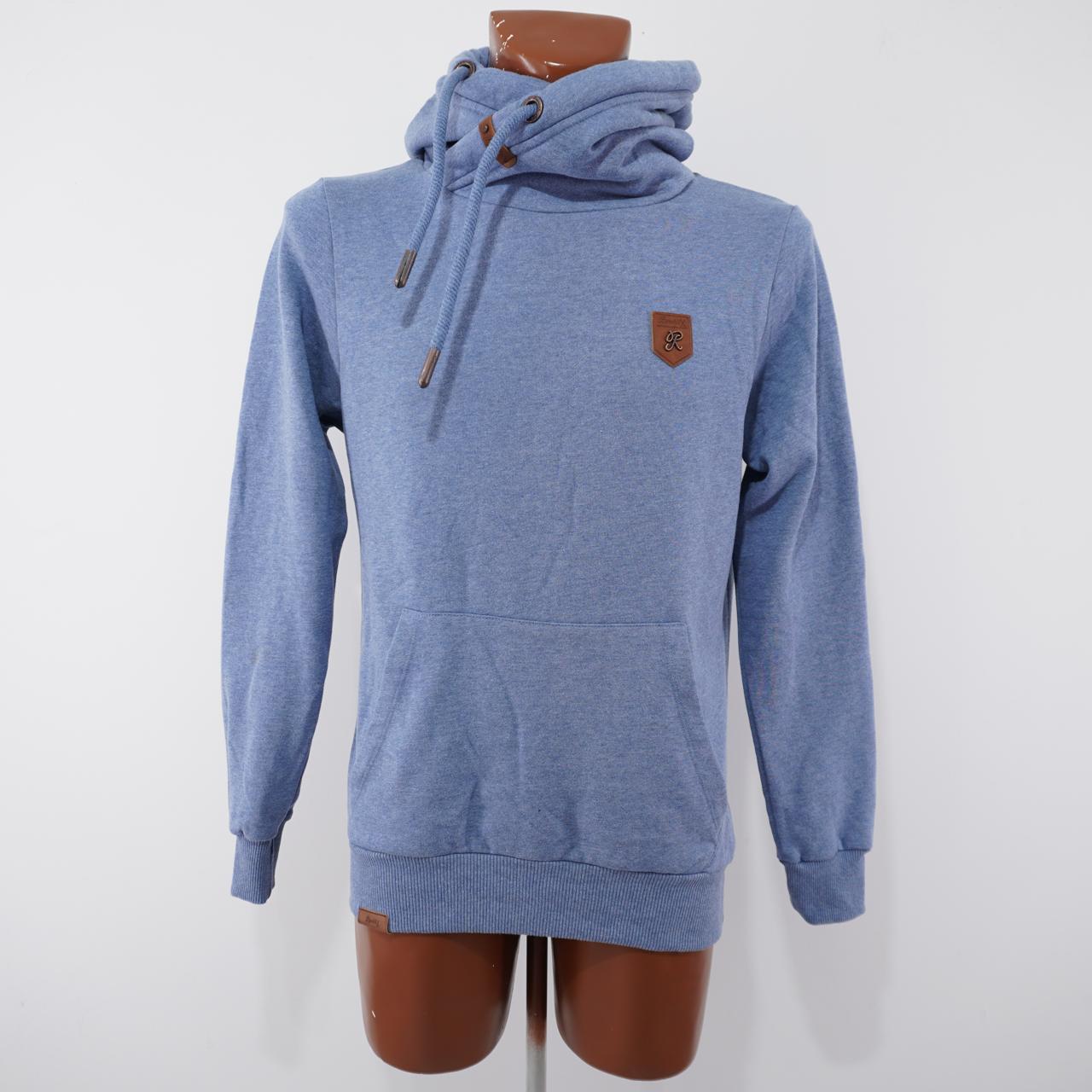 Sudadera con capucha para hombre Republi X. Azul. XL. Usada. Buena calidad