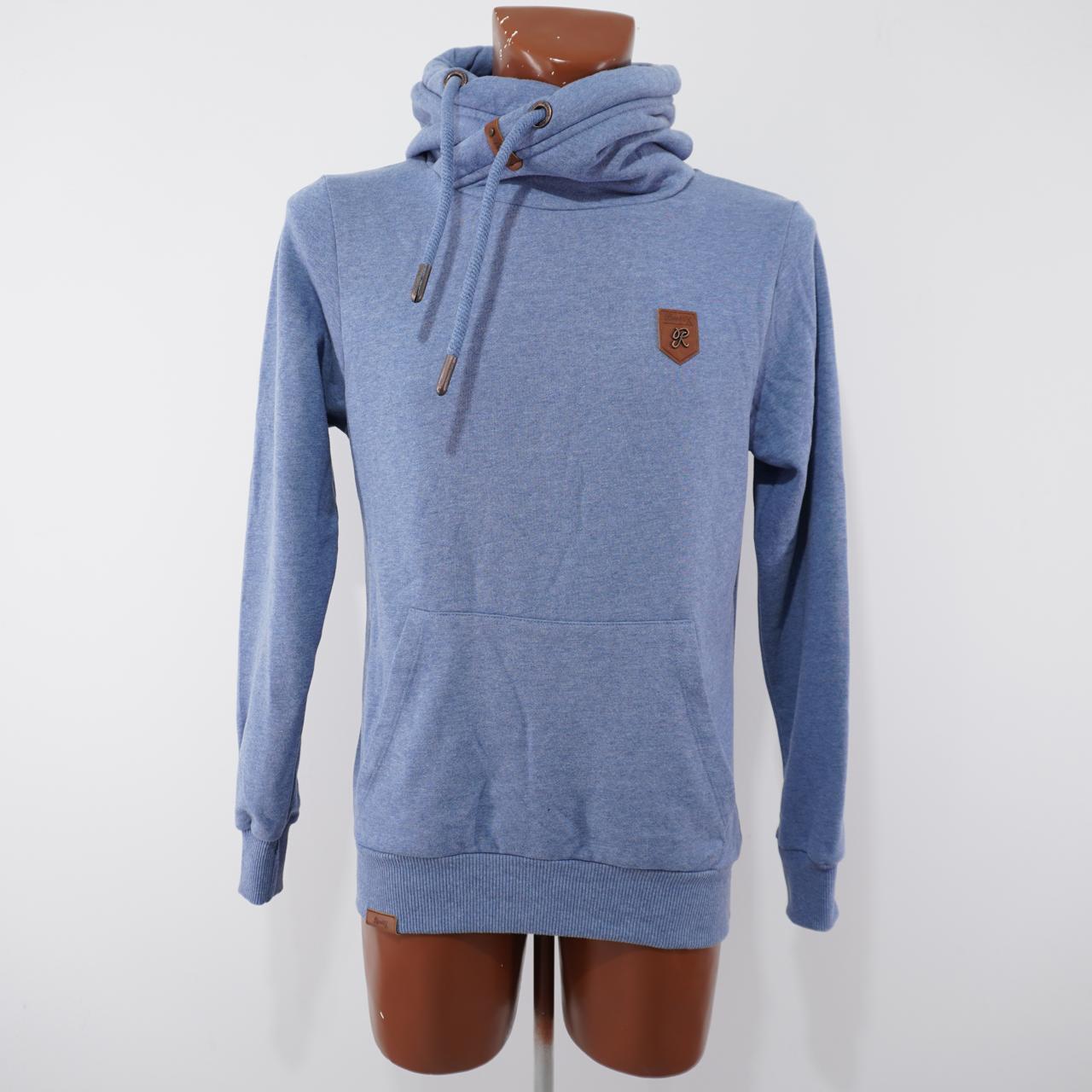 Sudadera con capucha para hombre Republi X. Azul. XL. Usada. Buena calidad