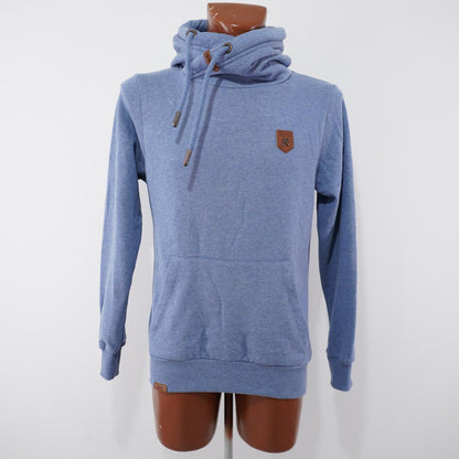 Sudadera con capucha para hombre Republi X. Azul. XL. Usada. Buena calidad