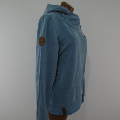 Damen-Hoodie Naketano. Blau. M. Gebraucht. Gut