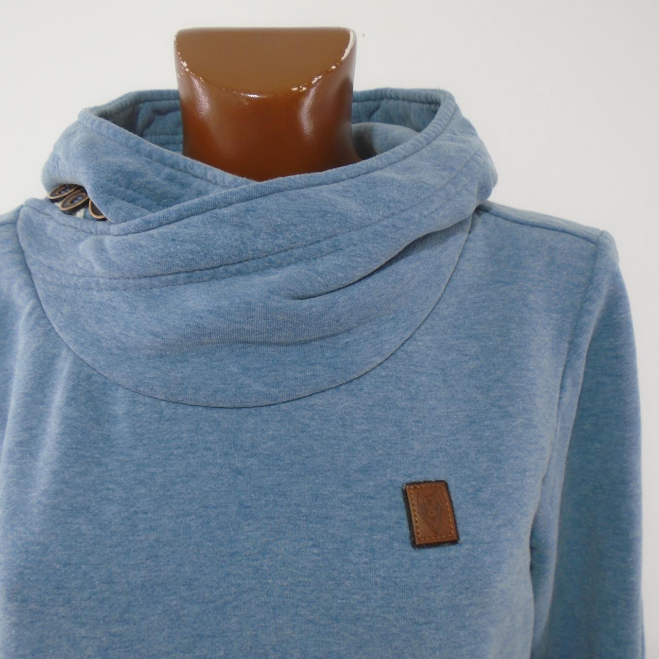 Damen-Hoodie Naketano. Blau. M. Gebraucht. Gut