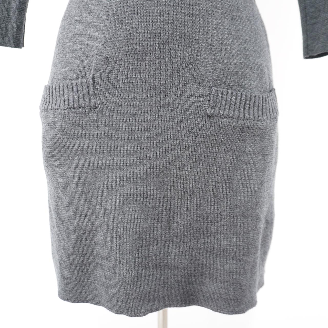 Vestido de mujer Mango. Gris. M. Usado. Buen estado