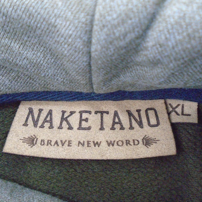 Women's Hoodie Naketano. Khaki. XL. Used. Good