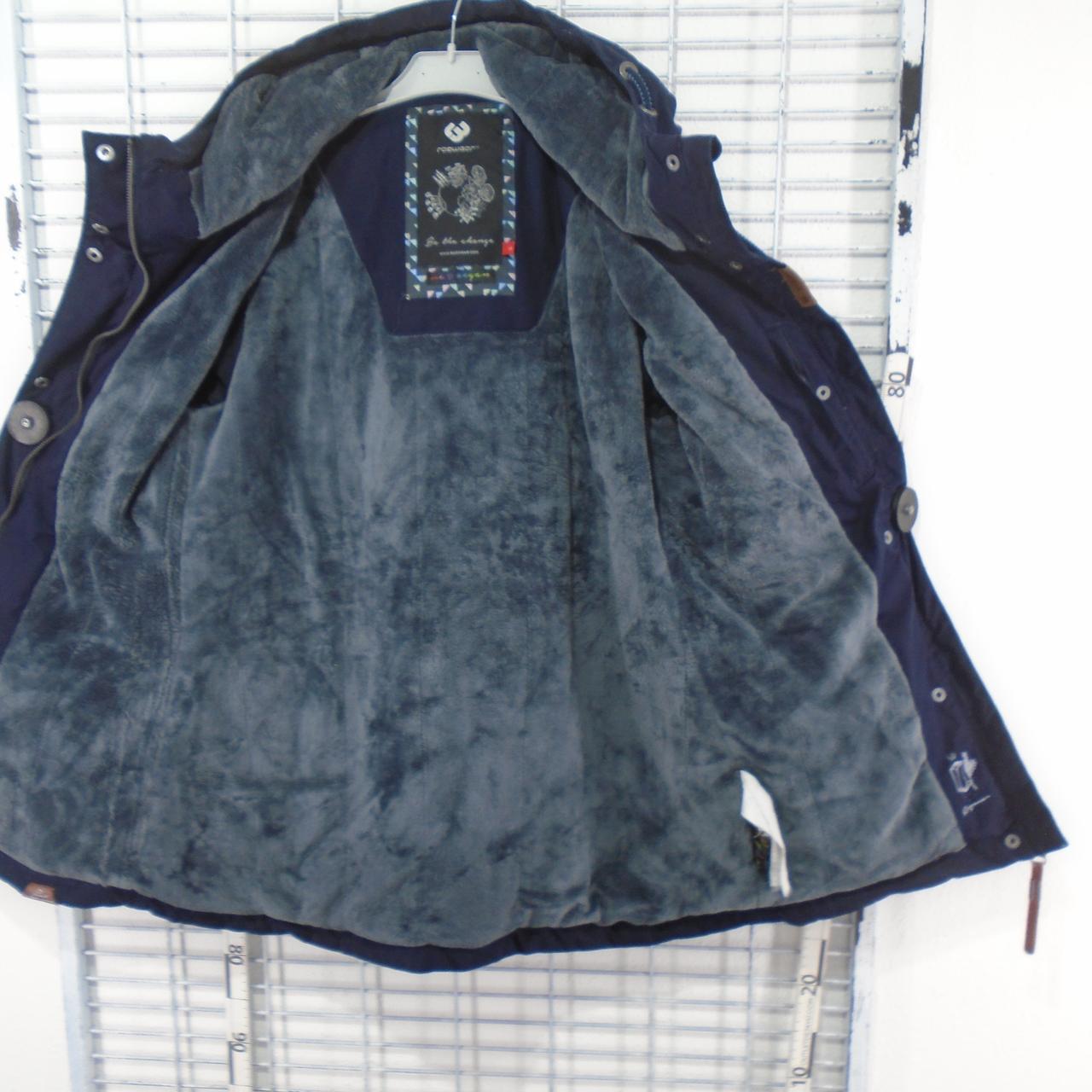 Parka de mujer Ragwear. Azul oscuro. L.Usado. Bien